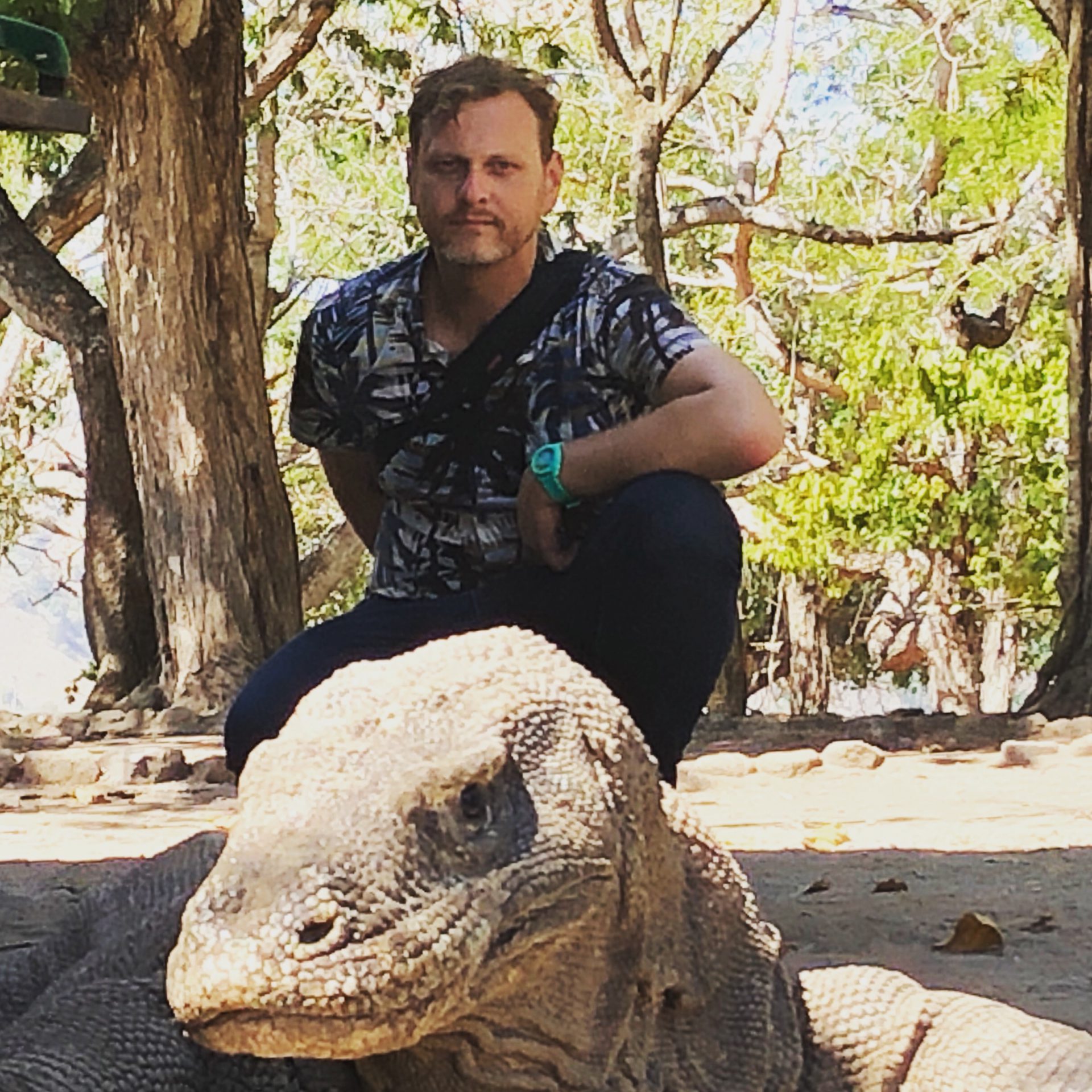 Der letzte Besuch bei den Waranen von Komodo